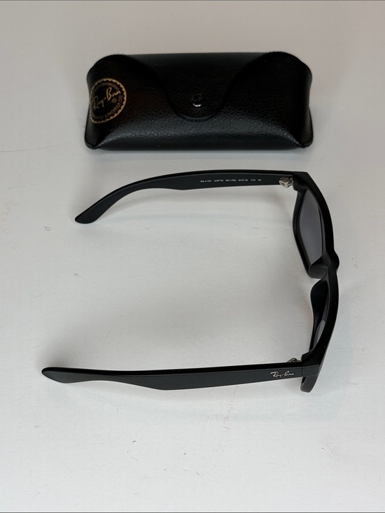 Ray-Ban Black Sunglasses with black lenses main image 6